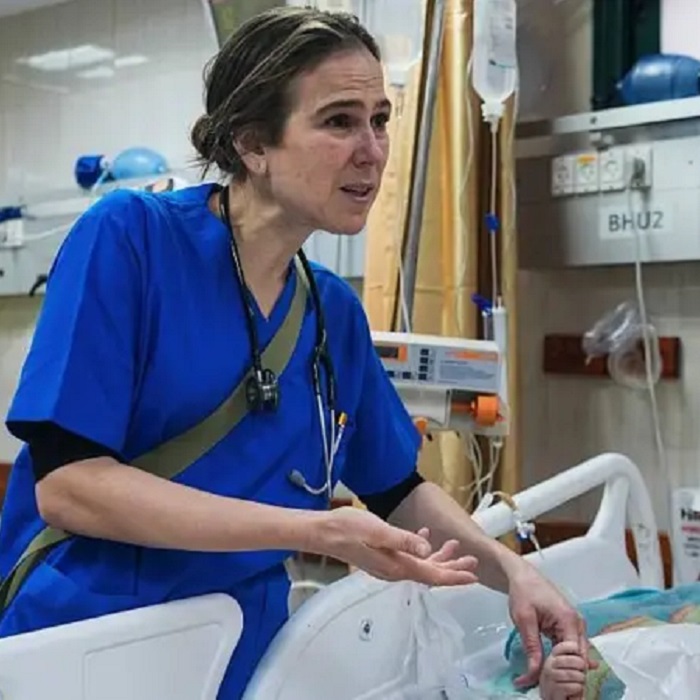 Una doctora en Gaza