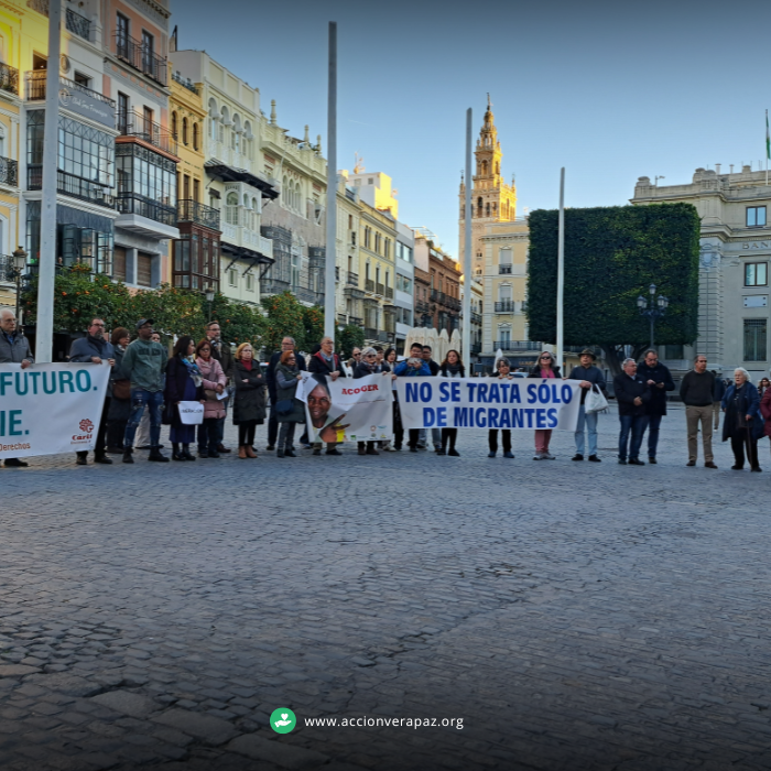 Círculo de silencio por las víctimas de trata