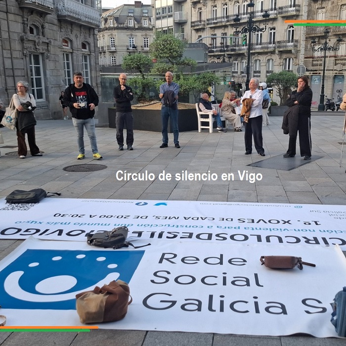 En abril, círculo de silencio