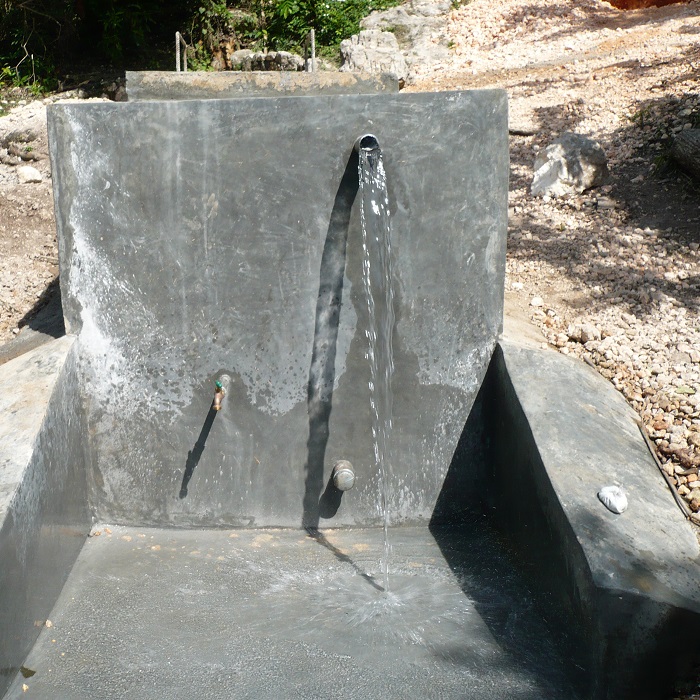 Construcción de dos pozos de agua